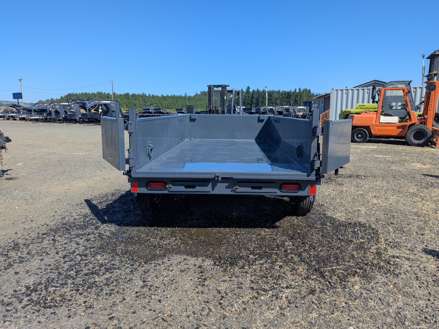 New 2026 LAMAR TRAILERS 60" x 10' Tandem Axle 7K Dump Trailer 18" SIDES