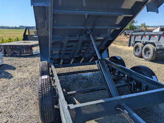 New 2026 LAMAR TRAILERS 60" x 10' Tandem Axle 7K Dump Trailer 18" SIDES