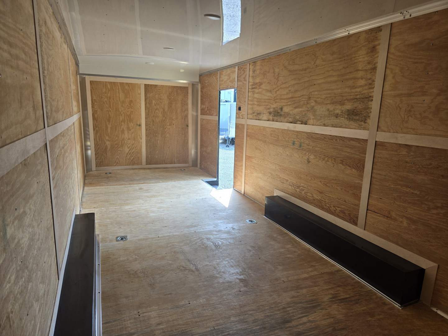 New 8.5 x 24 Homesteader Champion Enclosed Cargo Trailer, 10k ***Charcoal Black Out w/Spread Torsion Axles, PolyCor Side Panels & Alum Wheels