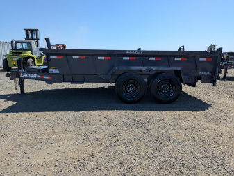 New 2026 LAMAR TRAILERS DT 83x14 14K Dump Trailer 24" SIDES