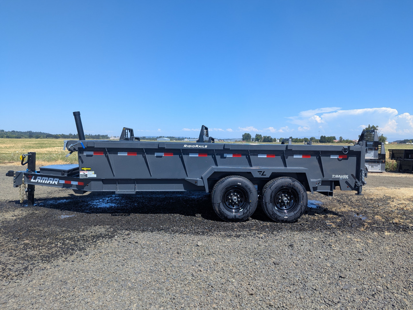 New 2026 LAMAR TRAILERS DT 83x16 14K Dump Trailer 24" SIDES