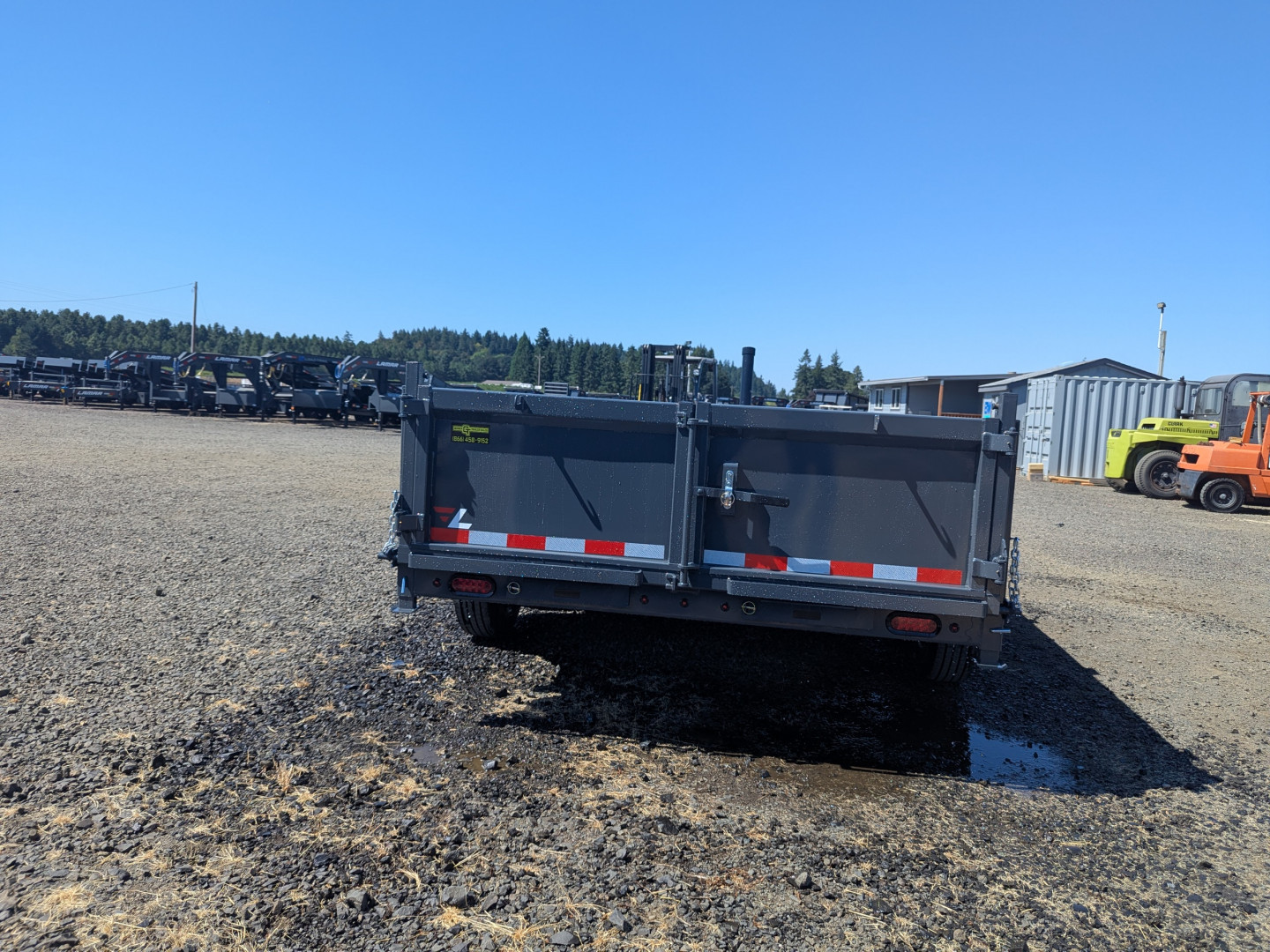 New 2026 LAMAR TRAILERS DT 83x16 14K Dump Trailer 24" SIDES