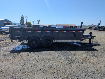 New 2026 LAMAR TRAILERS DT 83x16 14K Dump Trailer 24" SIDES