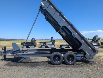 New 2026 LAMAR TRAILERS DT 83x16 14K Dump Trailer 24" SIDES