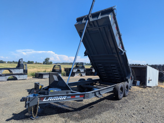 New 2026 LAMAR TRAILERS DT 83x16 14K Dump Trailer 24" SIDES
