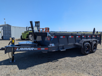 New 2026 LAMAR TRAILERS DT 83x16 16K Dump Trailer 24  SIDES