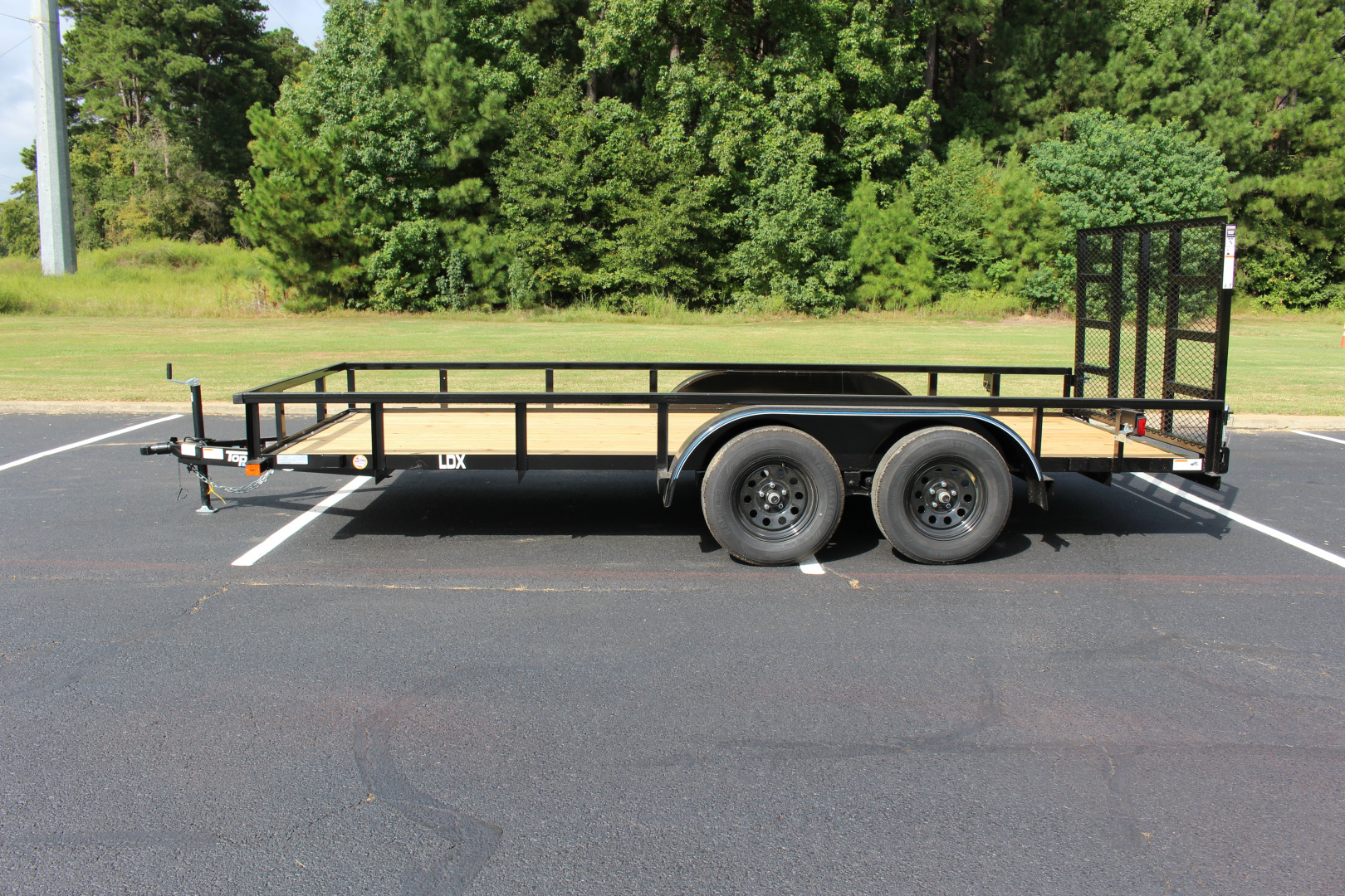 New 2025 Top Hat 77X16 TANDEM LITE DUTY UTILITY LDX W/GATE