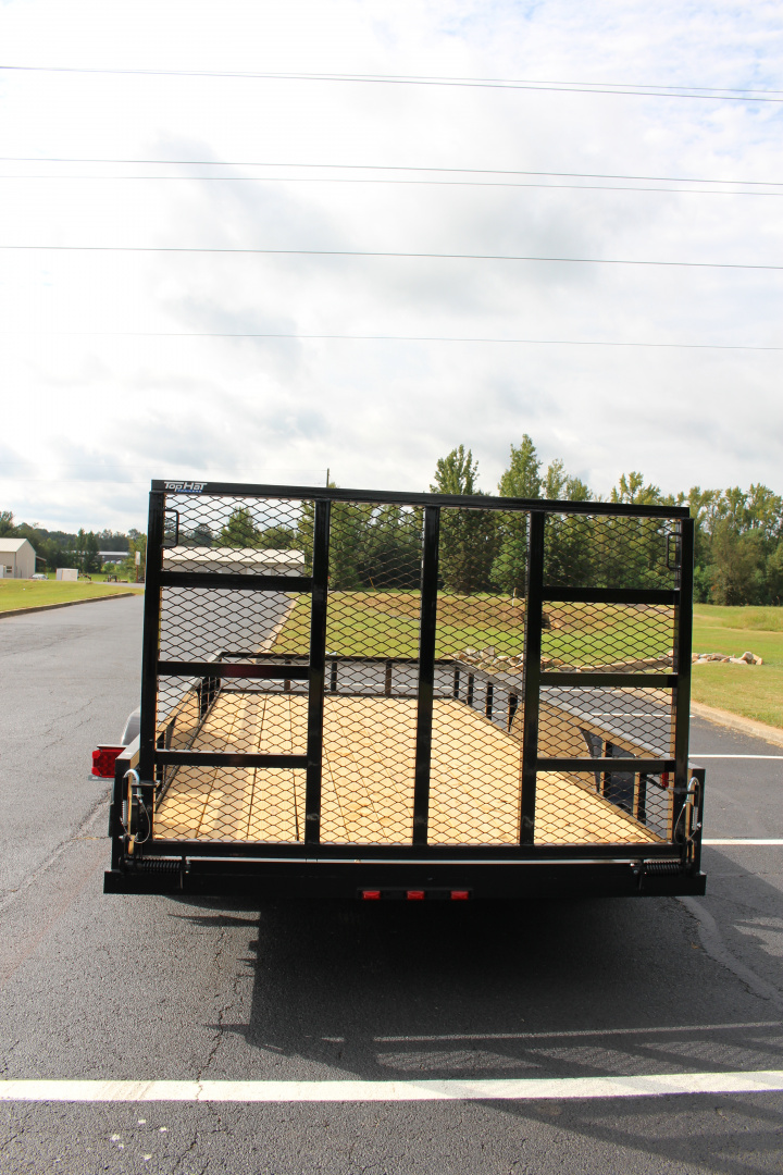 New 2025 Top Hat 77X16 TANDEM LITE DUTY UTILITY LDX W/GATE