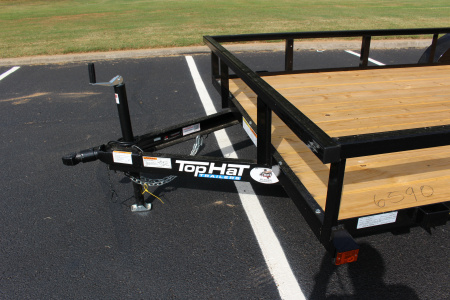 New 2025 Top Hat 77X16 TANDEM LITE DUTY UTILITY LDX W/GATE