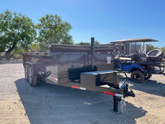 New 2025 US Built 7' X 14' X 2' Dump Trailer