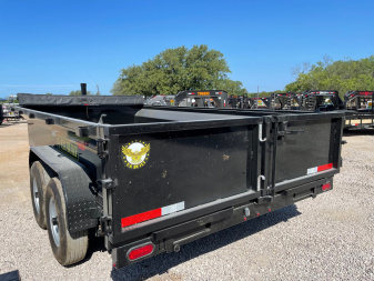 New 2025 US Built 7' X 14' X 2' Dump Trailer