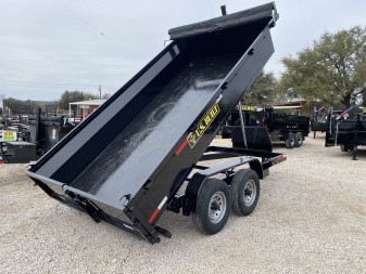 New 2025 US Built 7' X 14' X 2' Dump Trailer