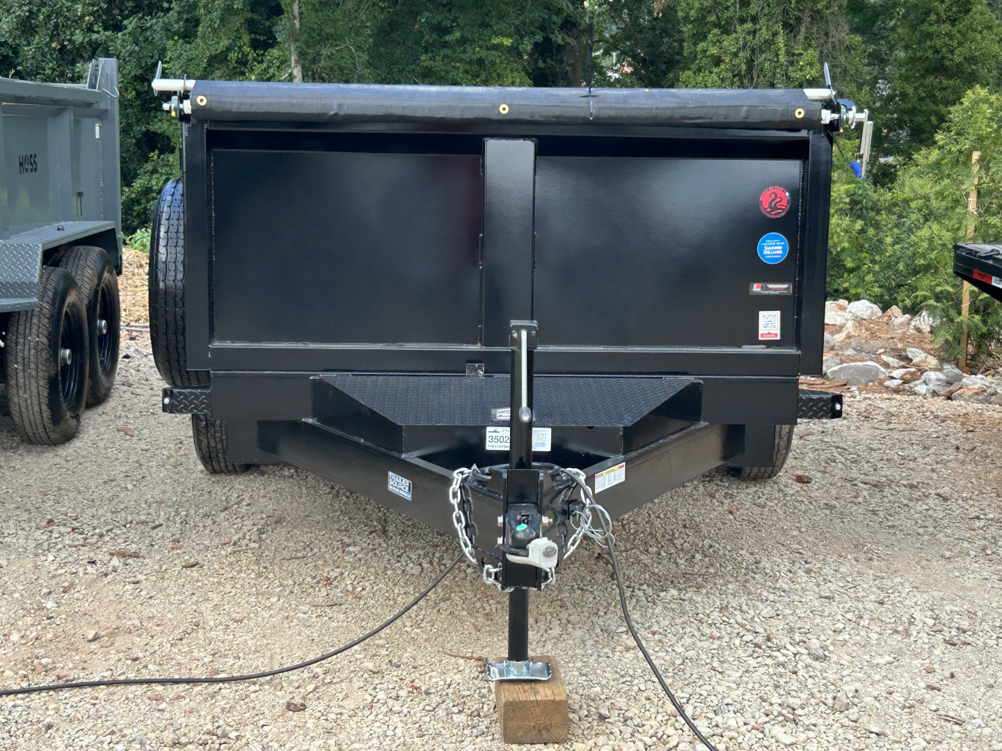 New 2025 Hawke Trailers 6x12 10K Dump Trailer Dump Trailer