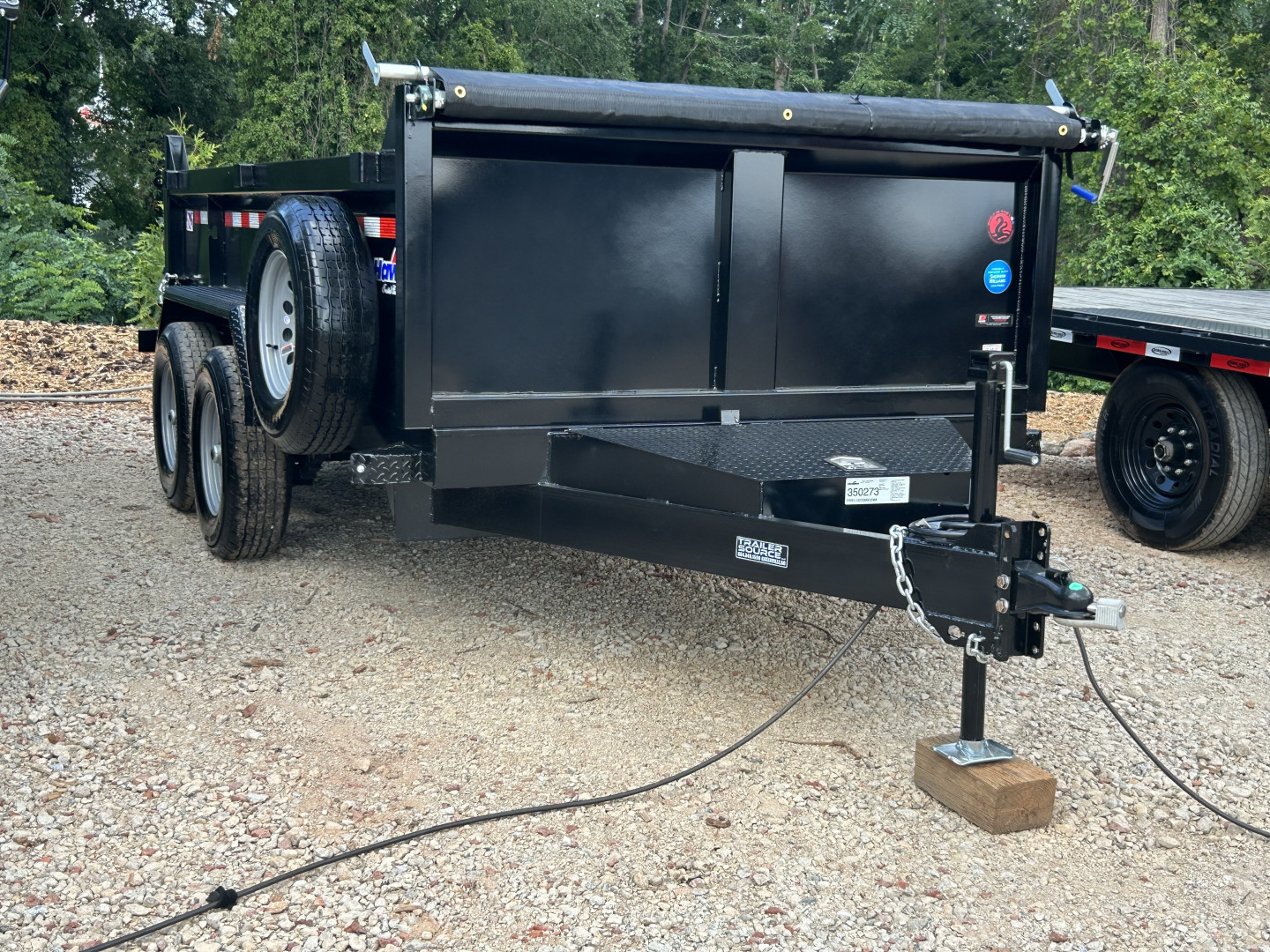 New 2025 Hawke Trailers 6x12 10K Dump Trailer Dump Trailer