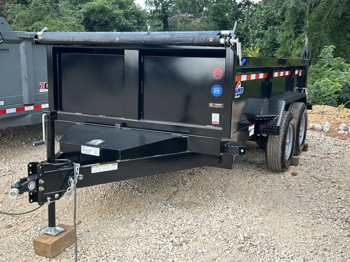 New 2025 Hawke Trailers 6x12 10K Dump Trailer Dump Trailer