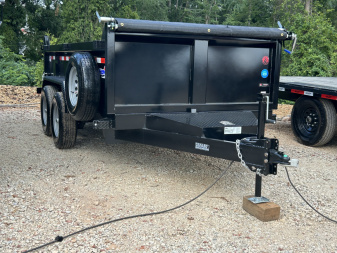 New 2025 Hawke Trailers 6x12 10K Dump Trailer Dump Trailer