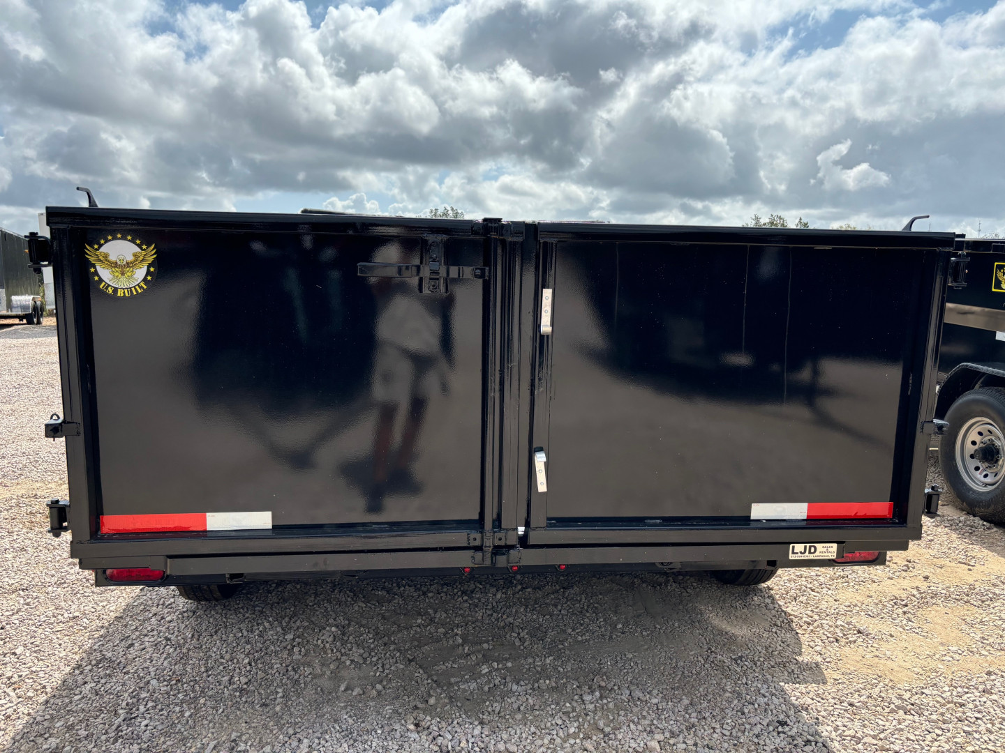 New 2025 US Built 7' X 14' 3' Dump Trailer
