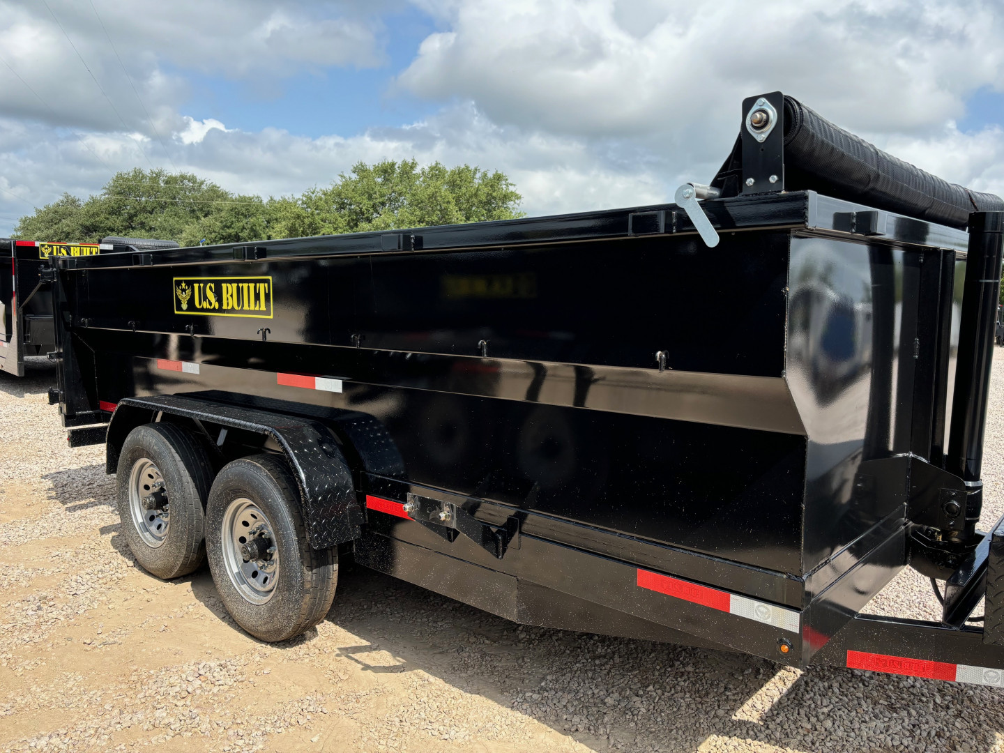 New 2025 US Built 7' X 14' 3' Dump Trailer
