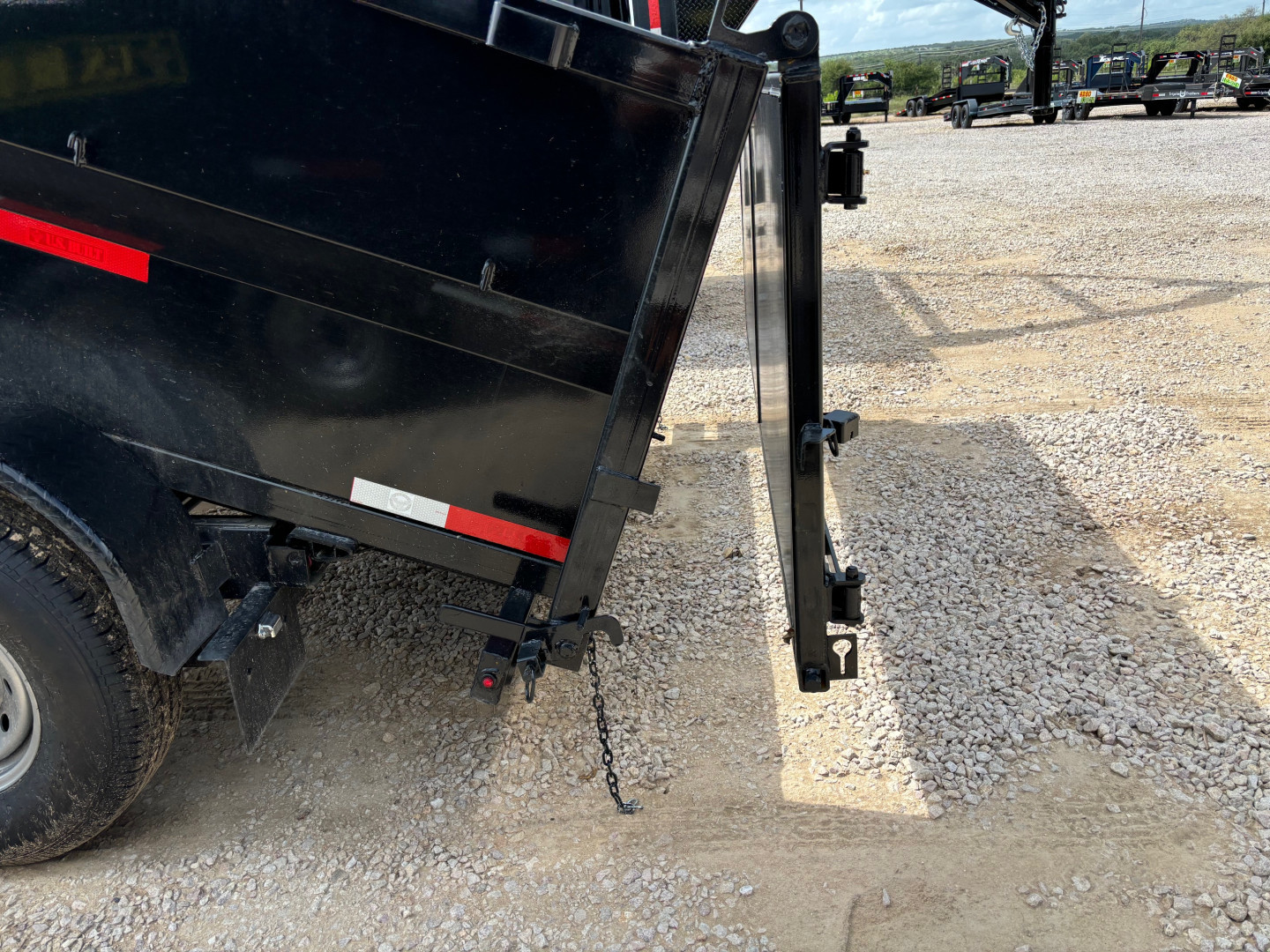 New 2025 US Built 7' X 14' 3' Dump Trailer