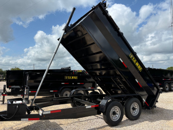 New 2025 US Built 7' X 14' 3' Dump Trailer