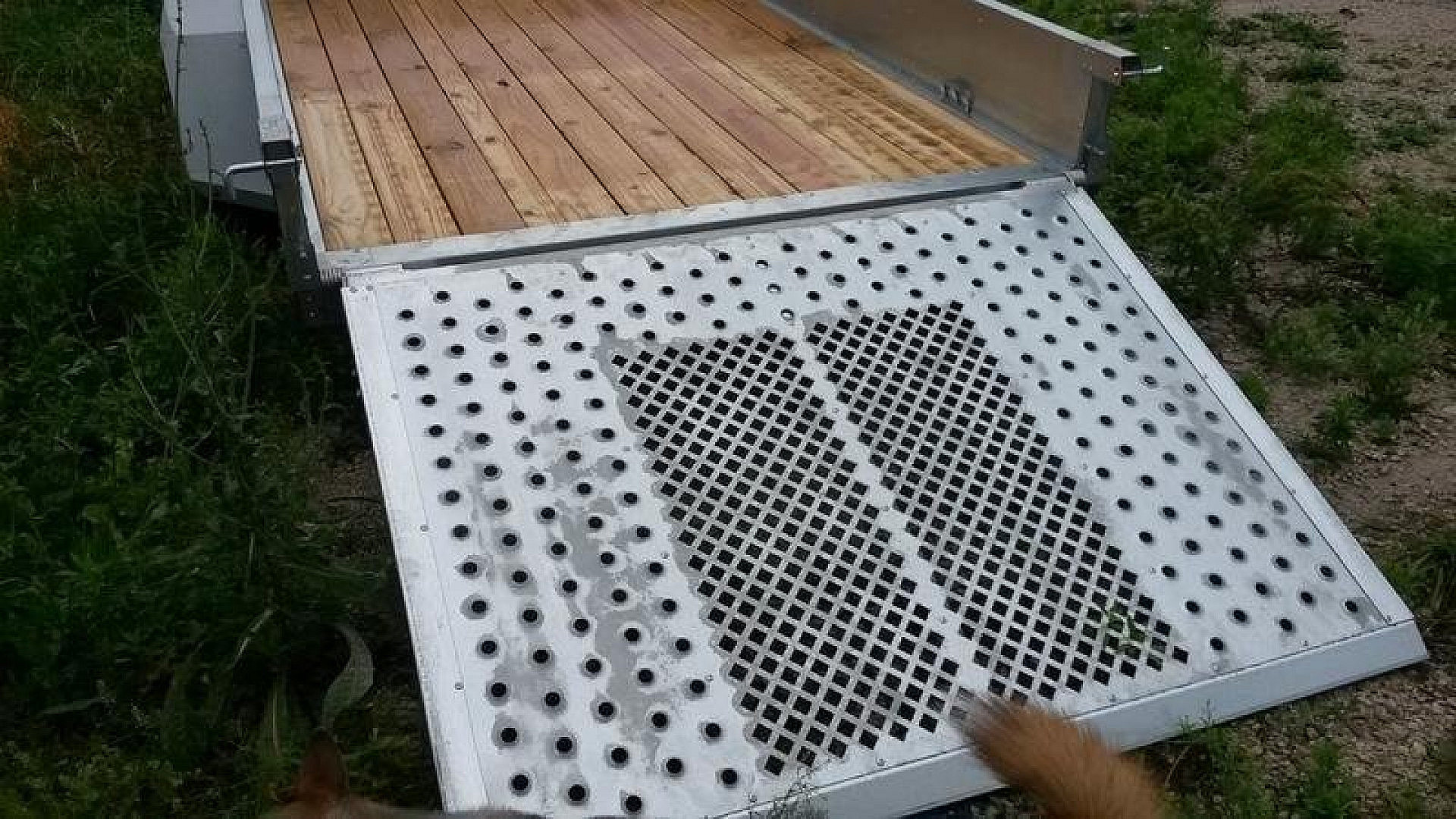 Used FOR RENT ONLY #14 Sure Trac 6x12 Galvanized Utility Trailer