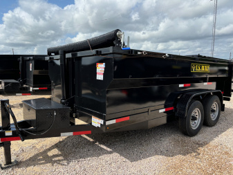 New 2025 US Built 7' X 14' 3' Dump Trailer