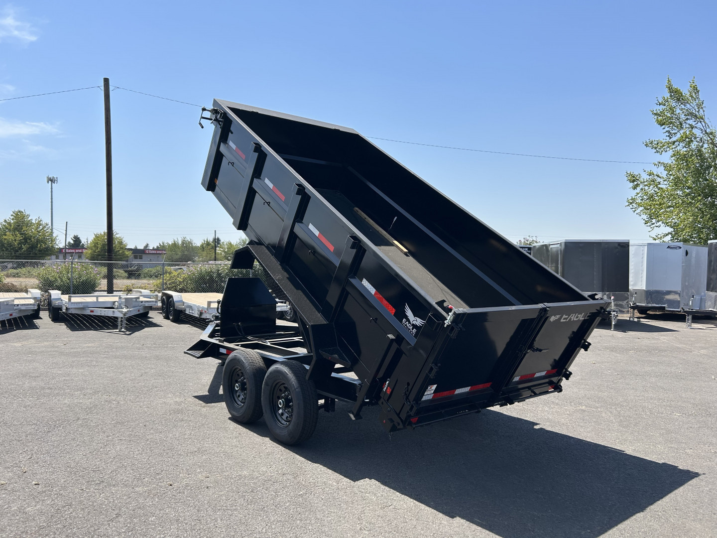 New 2026 Eagle Trailers 7X14 RAPTOR DUMP 14K GVWR