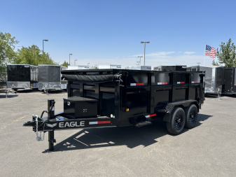 New 2026 Eagle Trailers 7X14 RAPTOR DUMP (3ft Walls) 14K GVWR