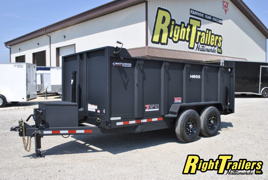 New Watchdog Trailers 7X14 Dump Trailer