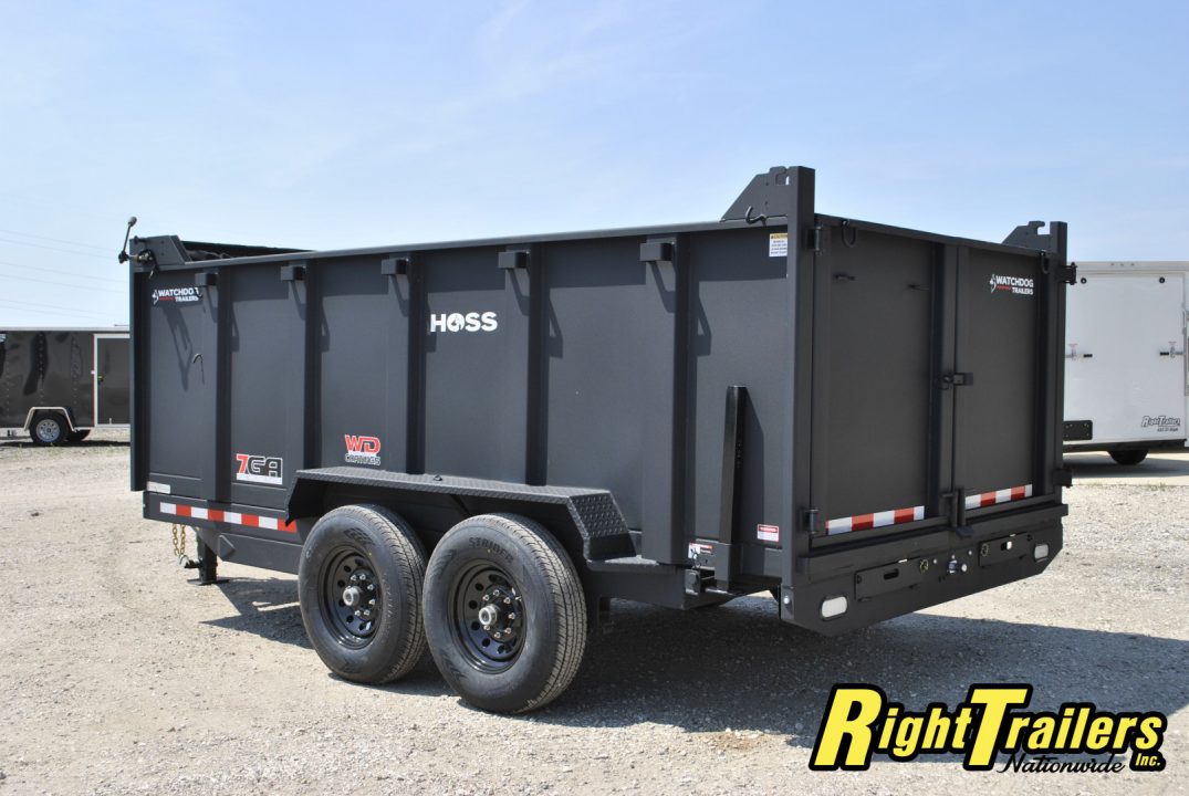 New Watchdog Trailers 7X14 Dump Trailer