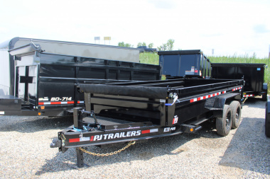 New 2026 PJ Trailers 16' DL 14K GVWR DUMP TRAILER 49590 Dump Trailer
