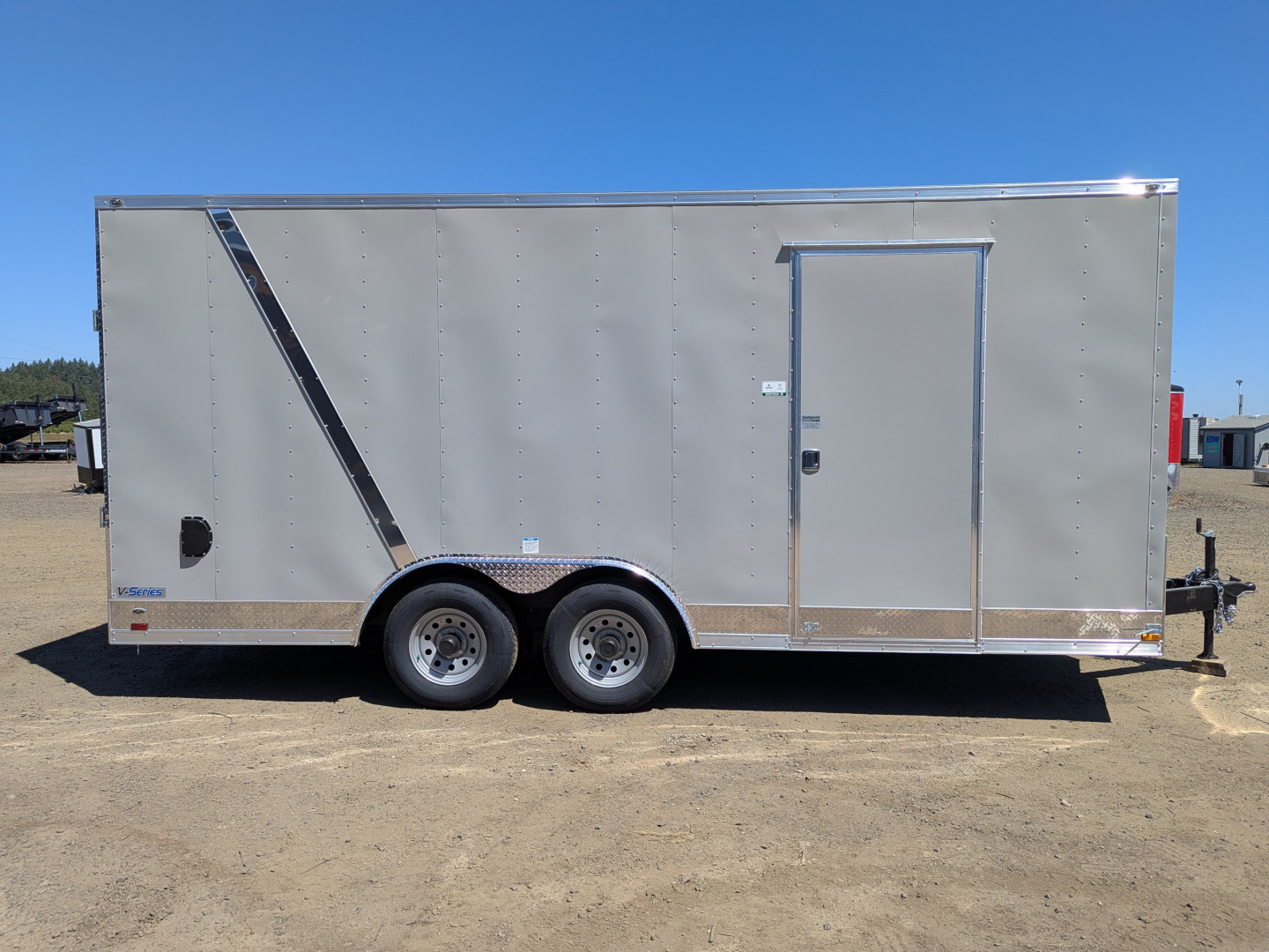 New 2026 CONTINENTAL CARGO VHW818TA3 Cargo / Enclosed Trailer PLUS EXTRA 12" SIDES