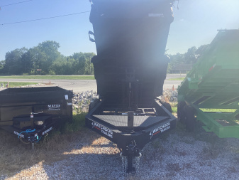 New 2025 Watchdog Trailers PD-14TA7 Dump Trailer 83X14 TA (GVW:14000) DESERT SAND BLACK