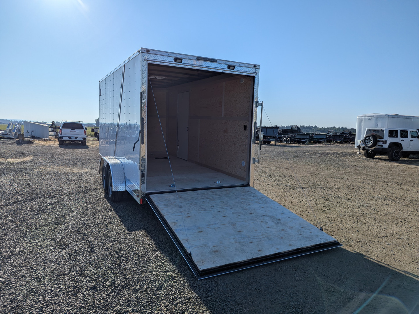 New 2026 CONTINENTAL CARGO VHW716TA2 Cargo / Enclosed Trailer PLUS EXTRA 12" SIDES