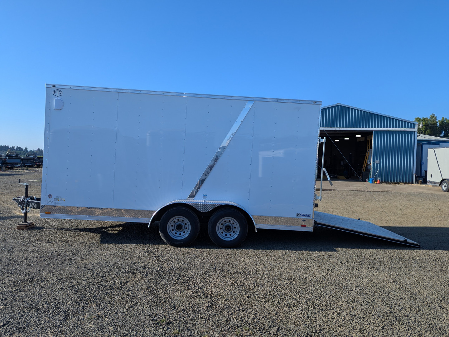 New 2026 CONTINENTAL CARGO VHW716TA2 Cargo / Enclosed Trailer PLUS EXTRA 12" SIDES