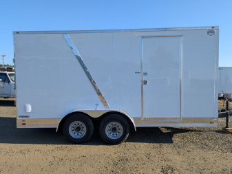 New 2026 CONTINENTAL CARGO VHW716TA2 Cargo / Enclosed Trailer PLUS EXTRA 12" SIDES
