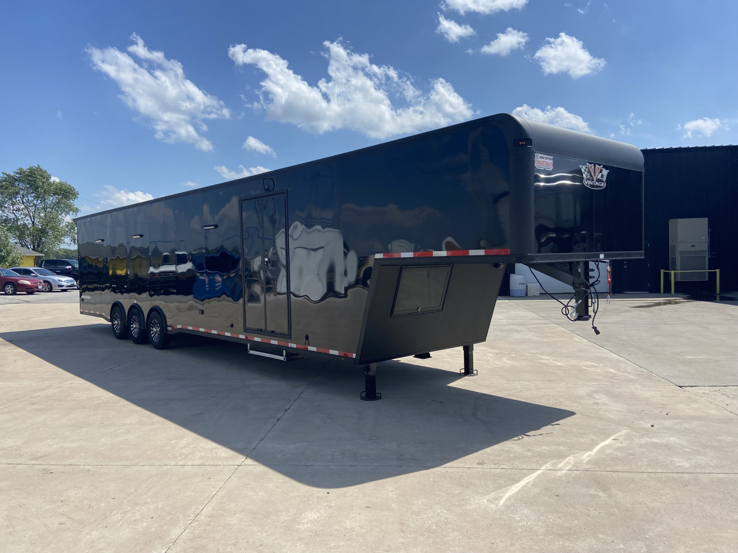 New Vintage 44' Race Trailer With Bathroom