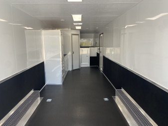 New Vintage 44' Race Trailer With Bathroom