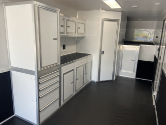 New Vintage 44' Race Trailer With Bathroom
