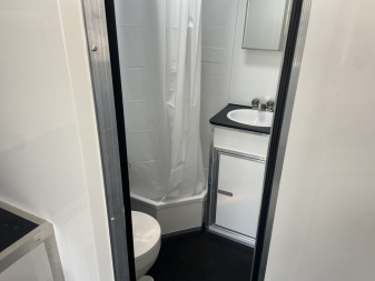 New Vintage 44' Race Trailer With Bathroom