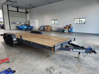 New 2026 Lamar 20' Car Trailer 7K