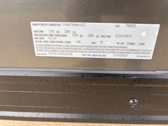 New 2026 United Trailers UJ-612SA30 Cargo / Enclosed Trailer