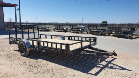 2026 PJ 83"x14' Single Axle Utility Trailer - U8