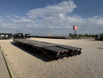 Used 2025 PJ 102"x40' GN Low Pro Air-Ride Flatbed w/ Duals - LD