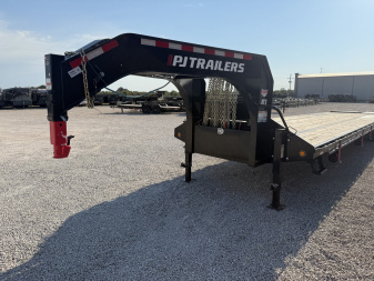 Used 2025 PJ 102"x40' GN Low Pro Air-Ride Flatbed w/ Duals - LD