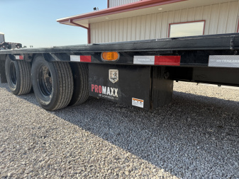 Used 2025 PJ 102"x40' GN Low Pro Air-Ride Flatbed w/ Duals - LD