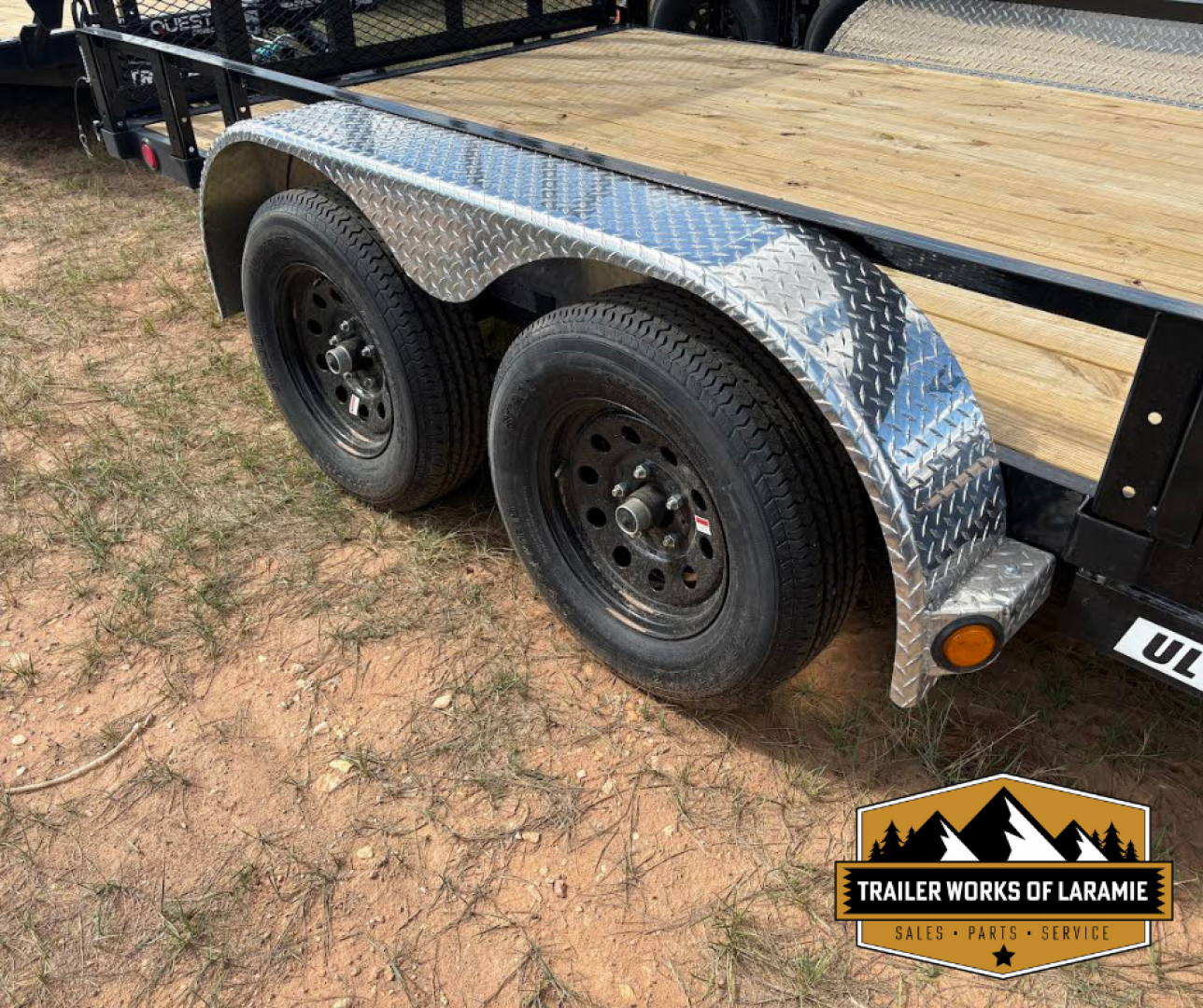 New 2026 PJ Trailer 7 X 14 TA Utility Trailer- 83" wide deck- Side Load Ramps