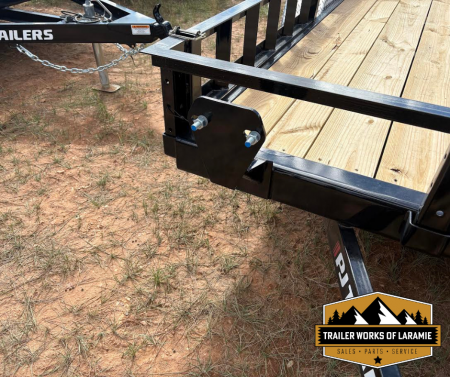 New 2026 PJ Trailer 7 X 14 TA Utility Trailer- 83" wide deck- Side Load Ramps