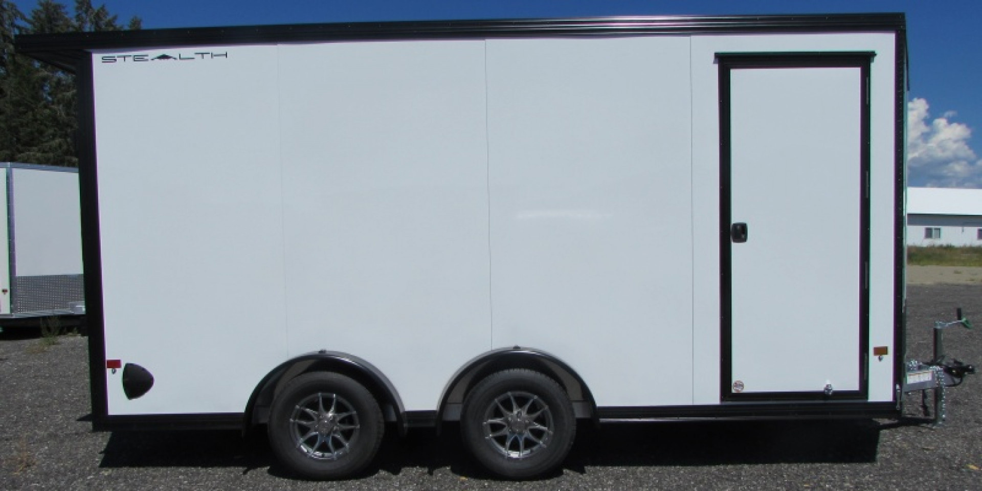 New 2025 ALCOM C7.5X14S UTV Cargo / Enclosed Trailer