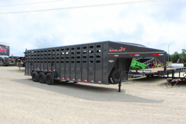 New 2026 Eagle X Trailers 6.8x28 Gooseneck LivestockTrailer